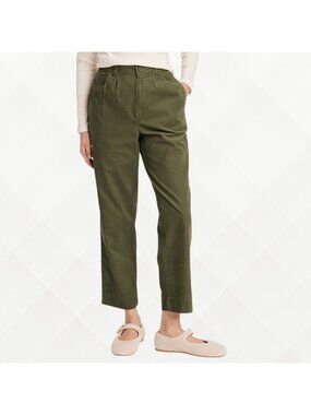 NWT Universal Thread High Rise Corduroy Chino Pants • Olive Green • Size 6 - WPT